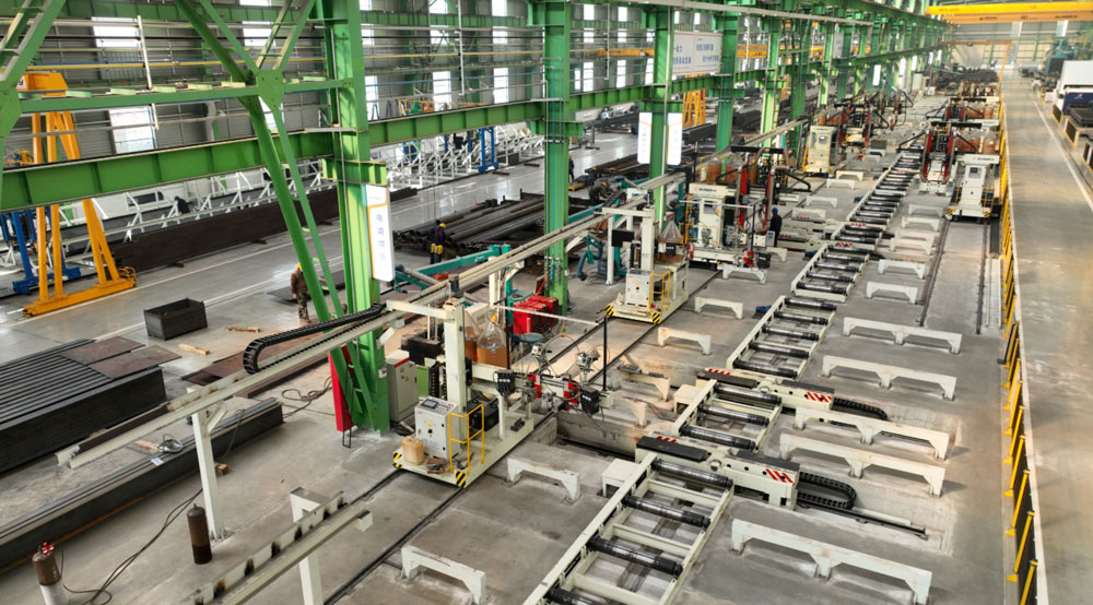 箱型柱智能生產線