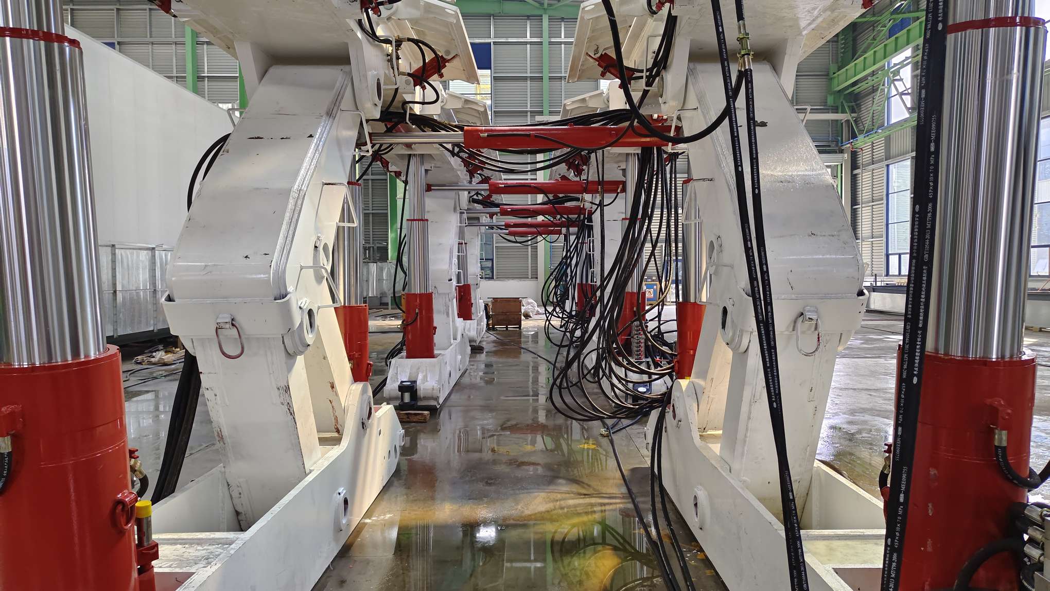 煤礦巷道支架鋼構件加工制作