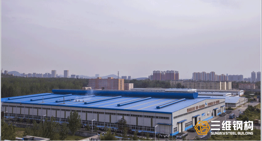 三維重鋼結構廠房
