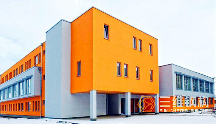 三維鋼結構住宅案例圖