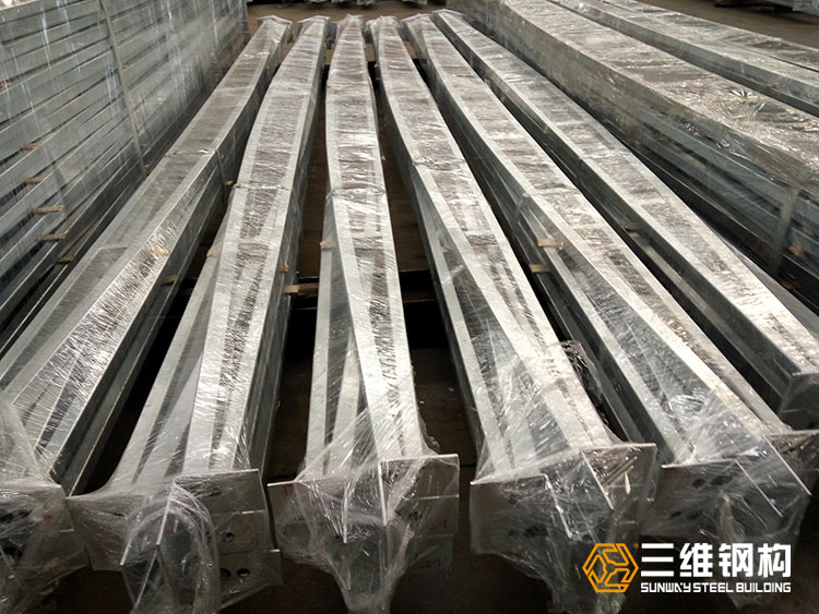 海外鋼結構管道桁架加工案例圖2