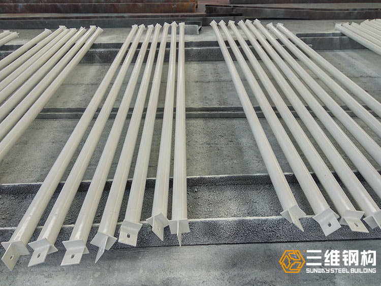 海外鋼結構管道桁架加工圖3