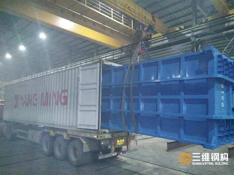 三維鋼結構產品的運輸
