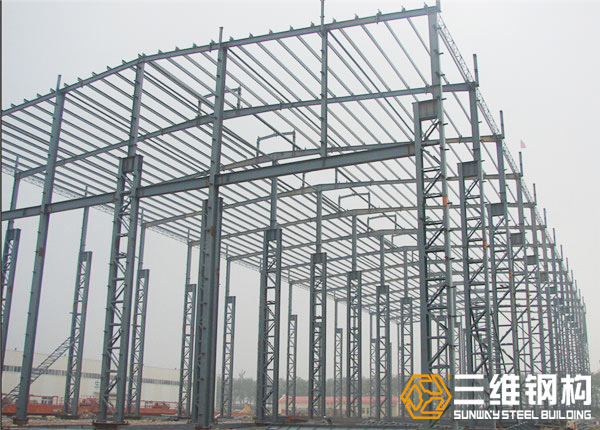 三維鋼結構建筑案例圖