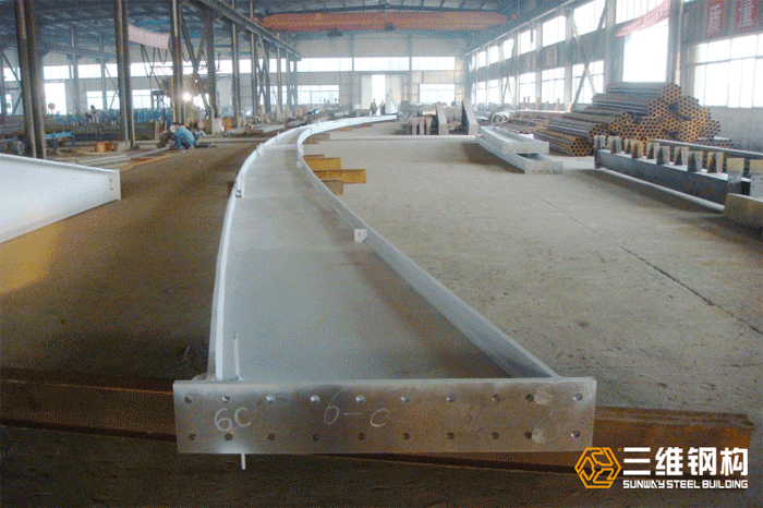 三維鋼結構的組裝