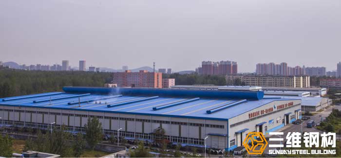 三維輕鋼結(jié)構(gòu)廠房案例