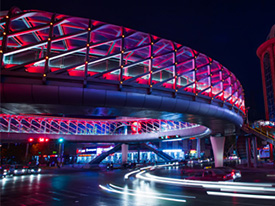 滕州之眼——滕州首座環形天橋